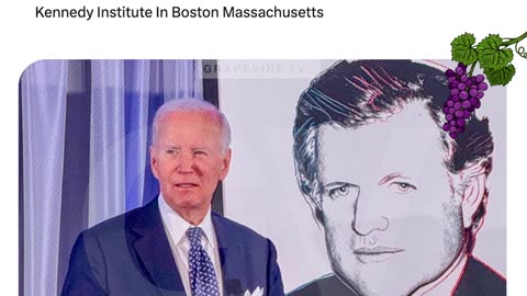 Joe Biden Receives Lifetime Achievement Award At Kennedy Institute In Boston Massachusetts