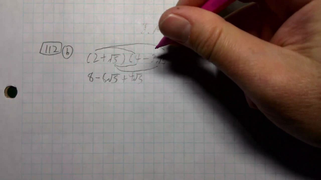 Saxon Algebra 1 Lesson 112 (b)