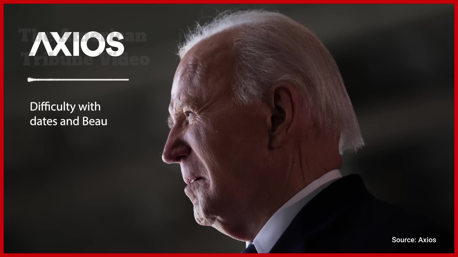 Leaked Biden-Hur Interview Tape Shows President Unable to Remember When His Son Died