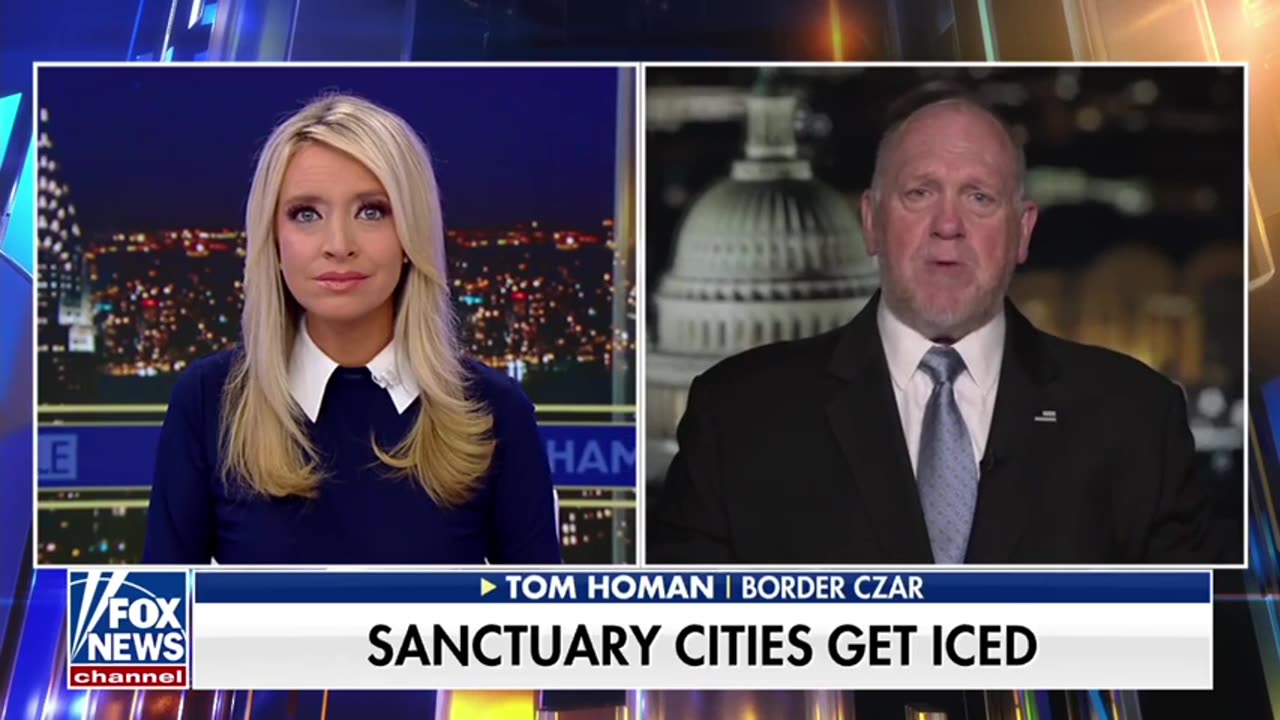 Border Czar Warns Sanctuary Cities: Expect More Officers