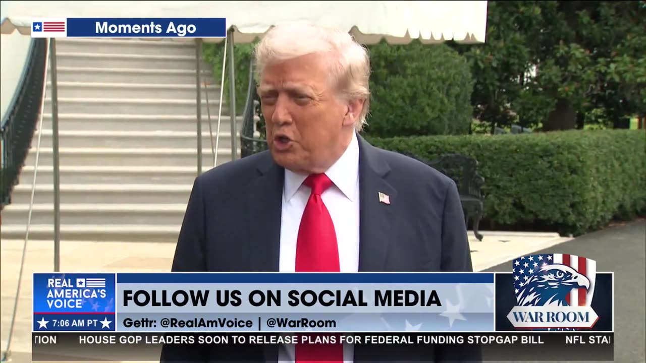 POTUS REACTS TO LATEST ON GAZA