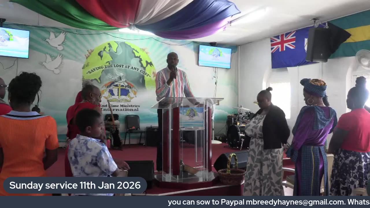 Sunday service 11th Jan 2026