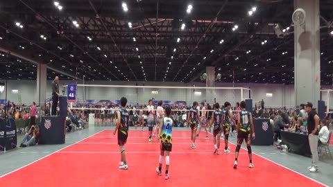 2025 AAU Boys National Volleyball Championships Riptide vs SERV 18 Wolves