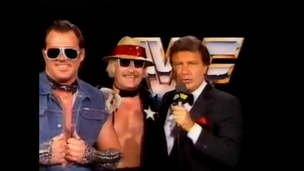 Brutus beefcake laughing & loving it in denim jacket w/ johnny valiant interview