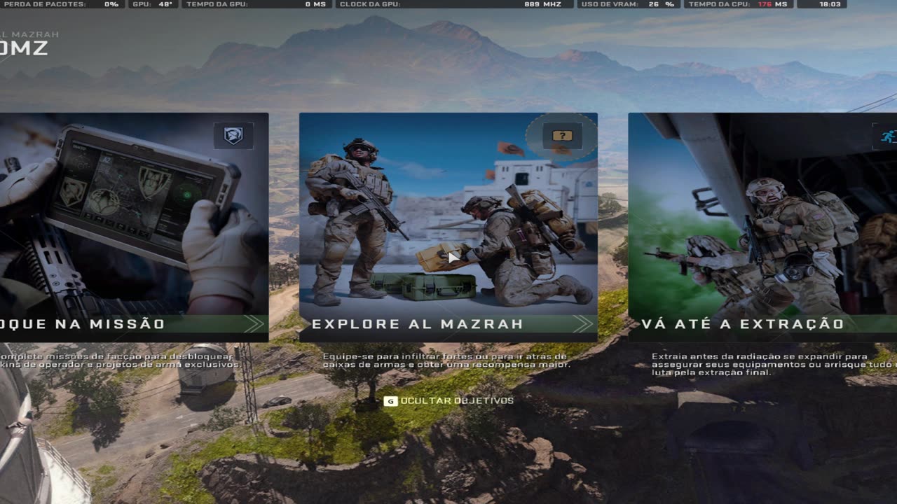 Cod dmz 40+TENTANDO SOBREVIVER EM AL MAZRAH 15/11/2025 PART9