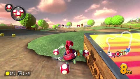 #mariokart8deluxe Race Nine: Wii Moo Moo Meadows