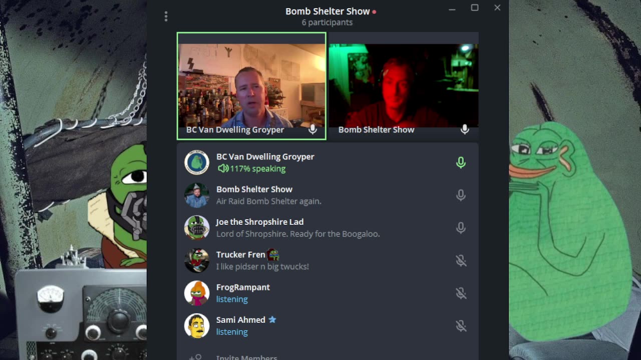 The Bomb Shelter Show, September 7th 2025