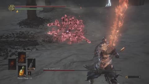 Dark Souls III (DLC) Slave Knight Gael Boss Fight
