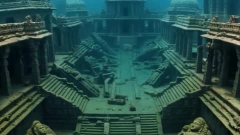 🌊 Dwarka Reimagined- The Sunken Kingdom of Krishna 🕉️Journey beneath the waves to explore