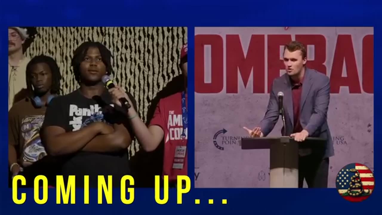 Charlie Kirk EVISCERATES Professional Race Baiting BLM Activist