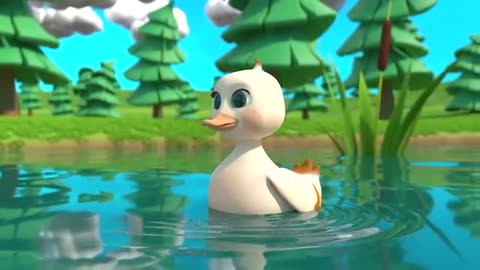 Shocking: 5 Little Ducks(Learn Colors Song) | Lalafun Nursery Rhymes & Kids Song