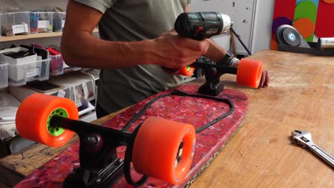 RECYCLED SKATEBOARD