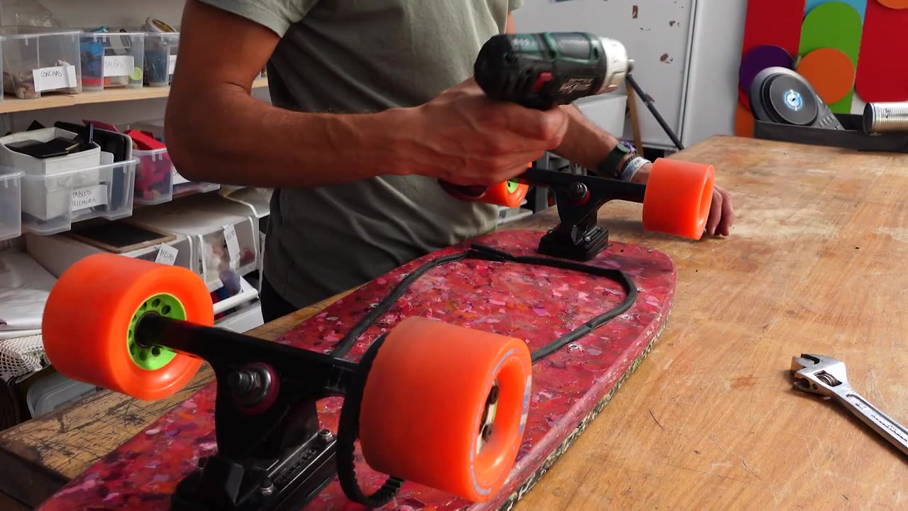 RECYCLED SKATEBOARD