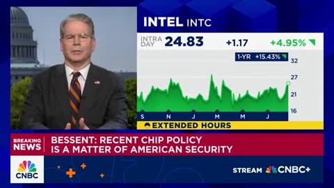 Watch the entire Treasury Secretary Scott Bessent interview on CNBC.