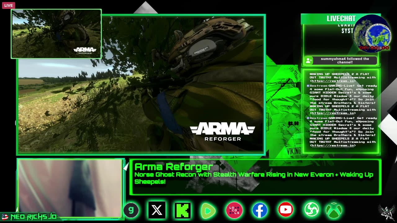 Norse Ghost Recon with Stealth Warfare Rising in New Everon + Waking Up Sheepels!