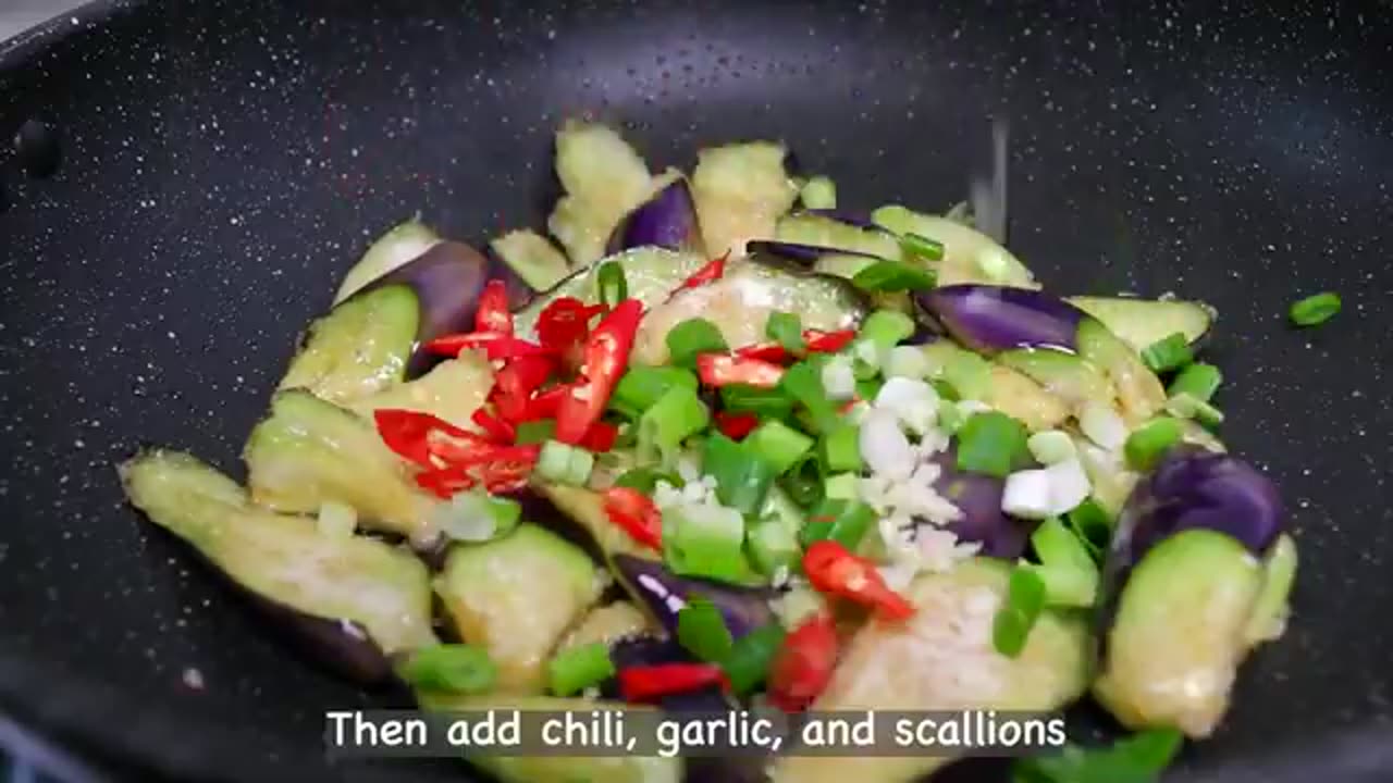When you fry eggplant don't fry it directly, try this method, eggplant tender, fragrant, delicious