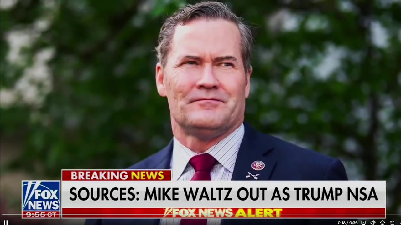 TIN MỚI NHẤT: Cố vấn An ninh Quốc gia Mike Waltz và Phó cố vấn Alex Wong rời khỏi Chính quyền Trump.