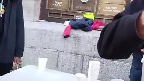 Dublin Angry local has had enough of the foreigners.