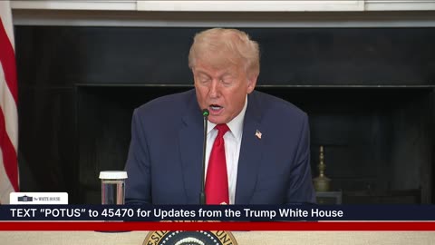 President Trump Participates in Invest America Roundtable