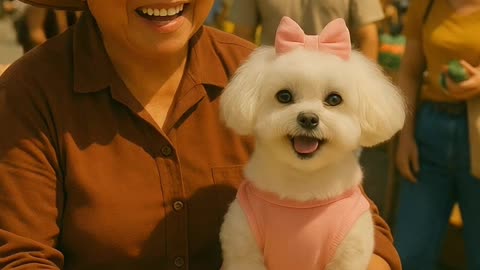 THE RICH BITCH TREW THE PUPPY OUT