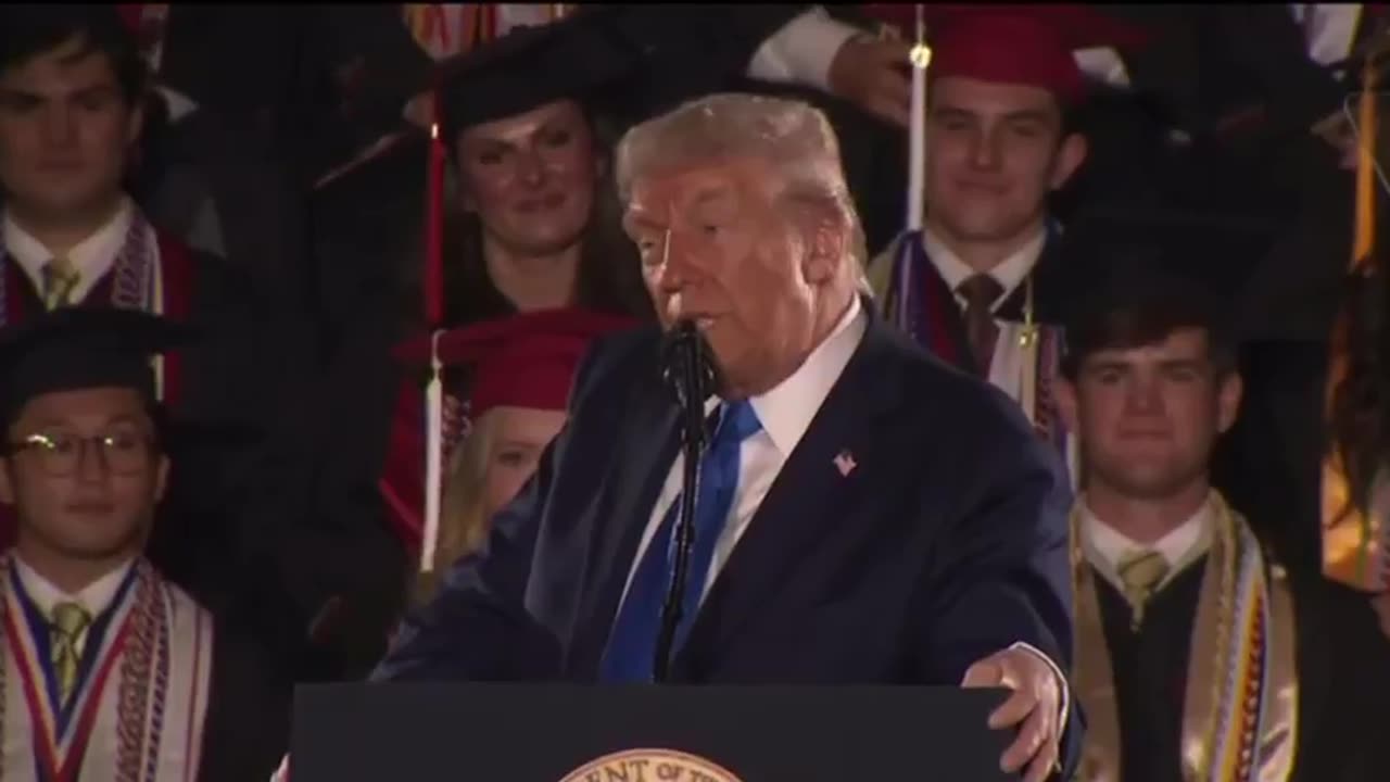 Trump speaks about common sense