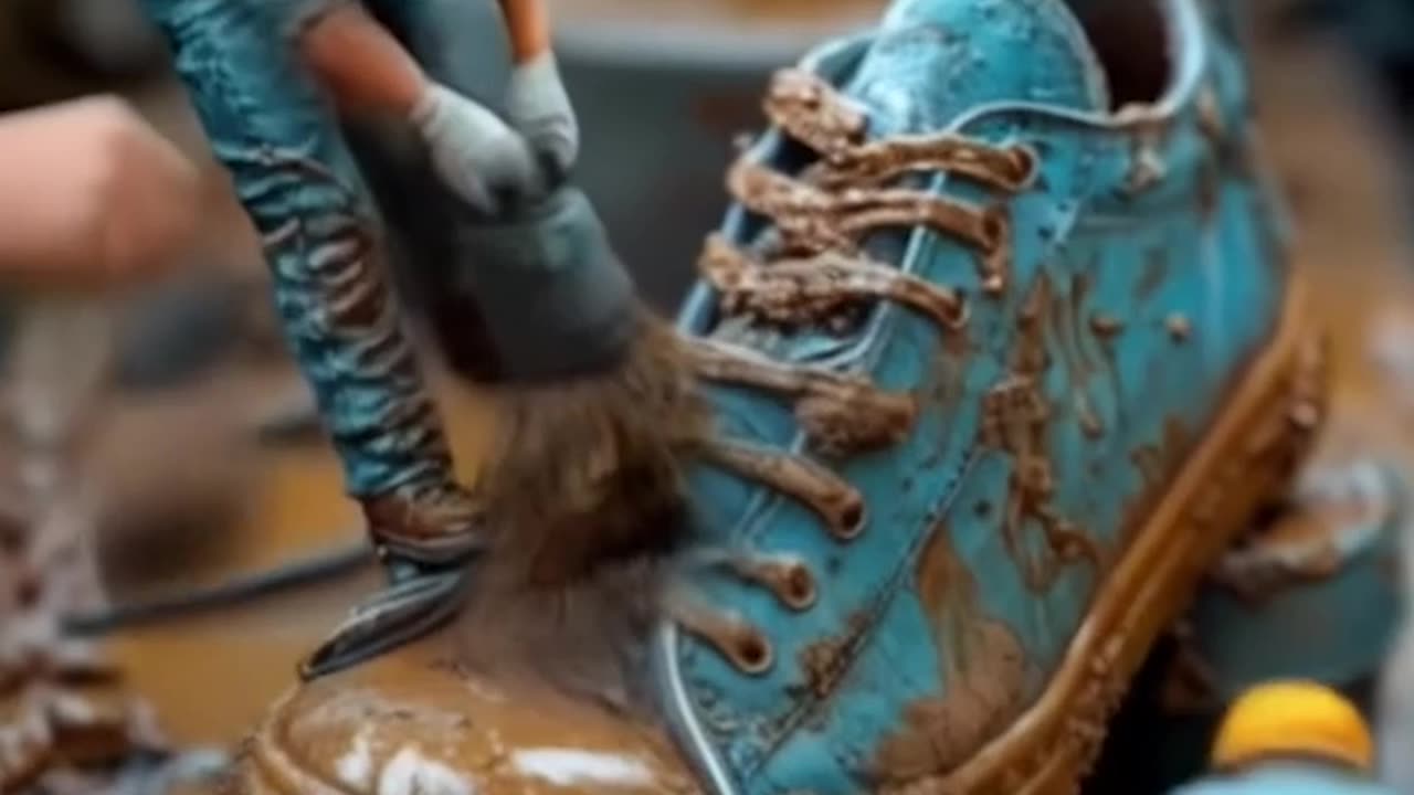 Little workers take on giant working! ♻️ Watch as they workers🎁🍔🥮 #shortvideo #shorts #ai