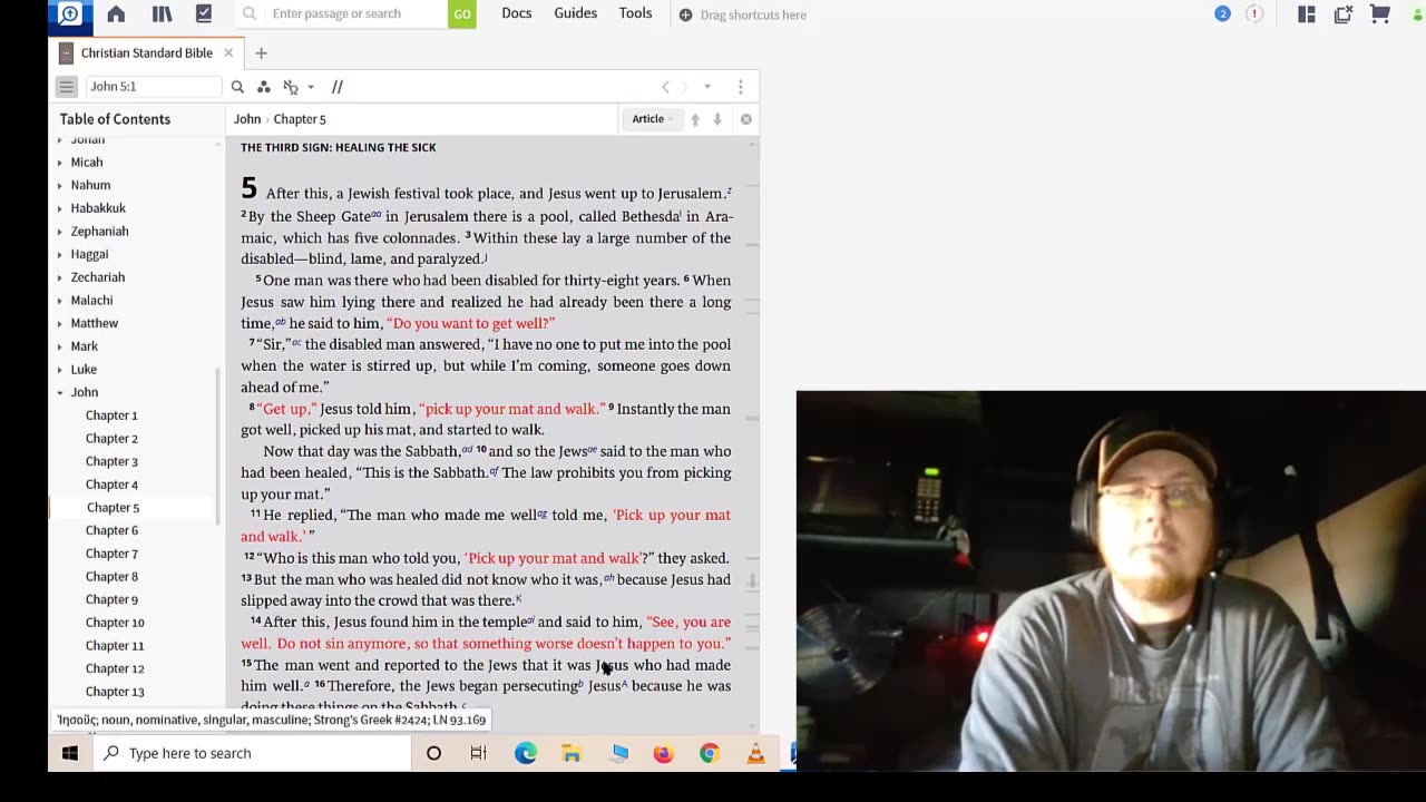 Jesus heals a man by the pools [The Bride of Christ]