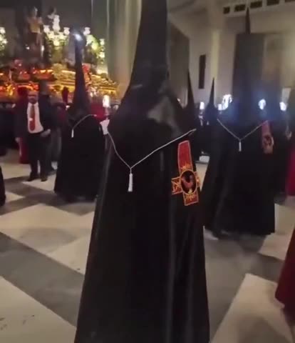 The #Pope LOOKS LIKE he is literally having a #SATANIC #Ritual as a #funeral