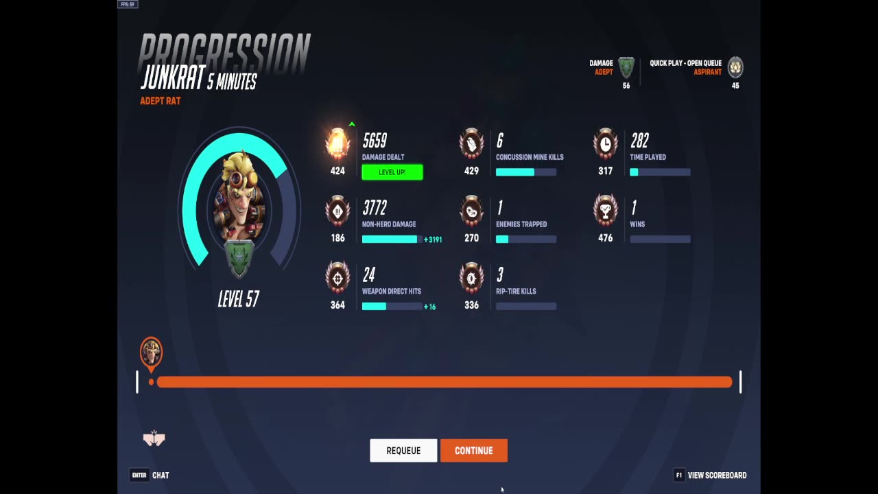 Overwatch can still be kinda fun (with junkrat)
