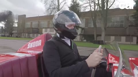 Driving the classics Skoda 1100 OHC 'Red Racer' driven