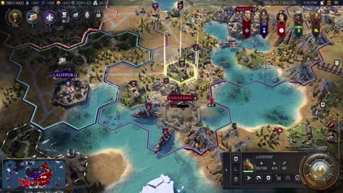 New Official Pangea, World War, Immortal - Sid Meier's Civilization 7