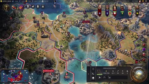New Official Pangea, World War, Immortal - Sid Meier's Civilization 7