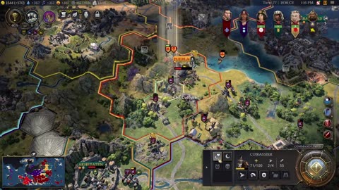 New Official Pangea, World War, Immortal - Sid Meier's Civilization 7