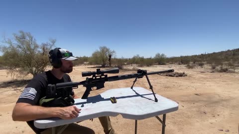 This is the most powerful AR15 in the world!! 50 BMG