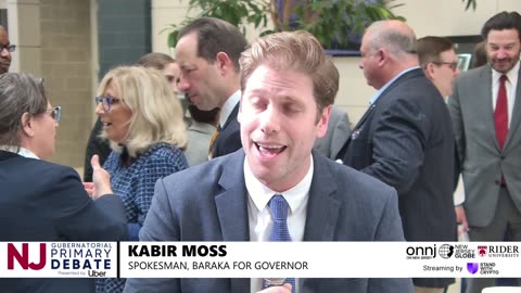 New Jersey Democratic Gubernatorial Primary Debate, Presented by Uber – Live