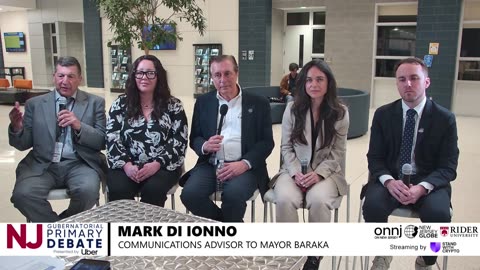 New Jersey Democratic Gubernatorial Primary Debate, Presented by Uber – Live