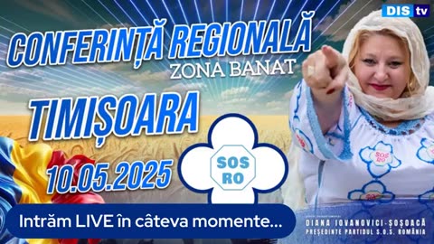 PARTIDUL S.O.S. ROMÂNIA REVINE ÎN INIMA BANATULUI! - 10 mai 2025