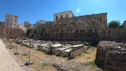 Trailer - Hadrian’s Library - A Tour of the Archaeological Site in Athens