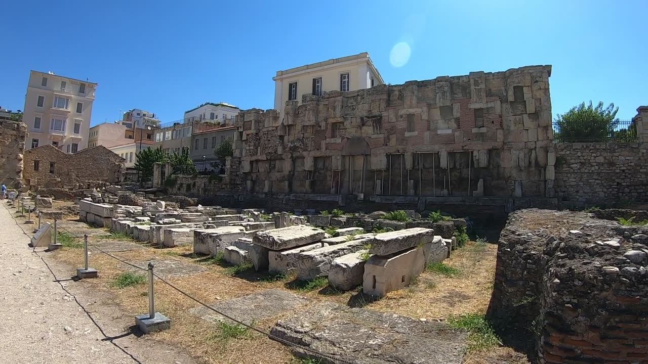 Trailer - Hadrian’s Library - A Tour of the Archaeological Site in Athens