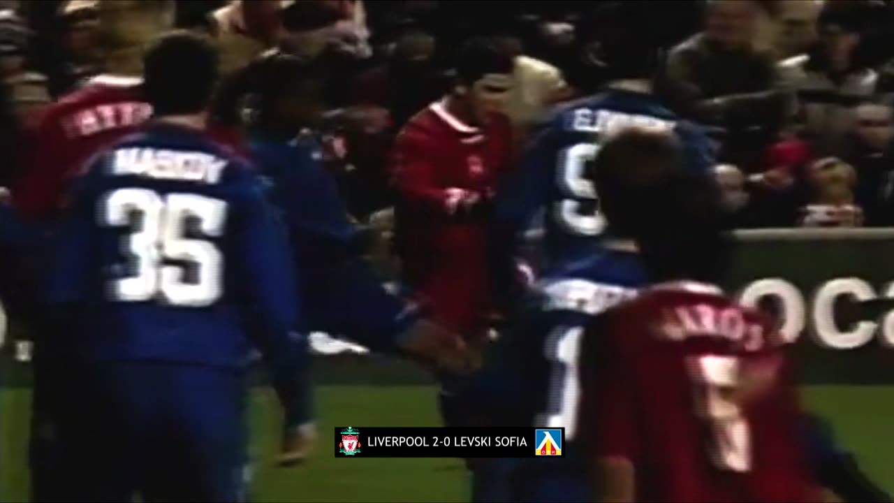 Liverpool - in the UEFA Cup 2003/2004