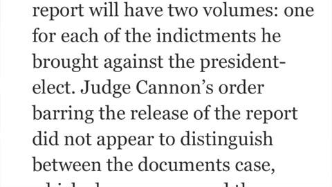 Judge Aileen Cannon Orders Merrick Garland NOT TO RELEASE Jack Smith - Charles_TV VOL 4