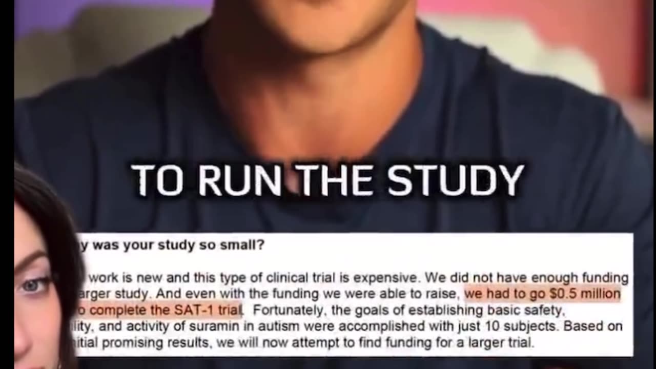 Drug potentially reversing, autism being censored 🤦‍♂️