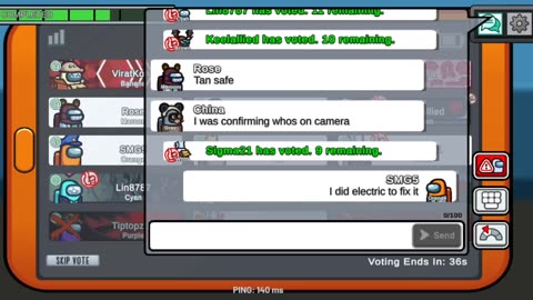 Playing early month on Among Us (Live Stream at Twitch)