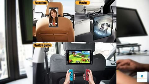 najiaxiaowu Tablet Holder for Car,ipad Headrest Mount for 5.5-18.4 Inch ipad/Phones Car Ta