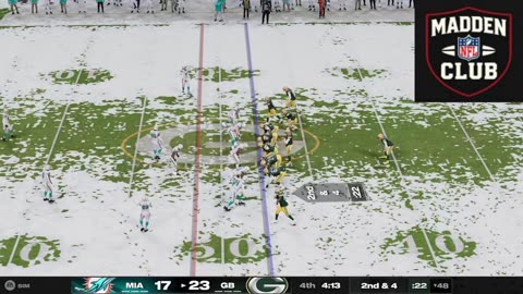 NFL Madden Game: Two-Minute Warning: Dolphins vs. Green Bay Packers