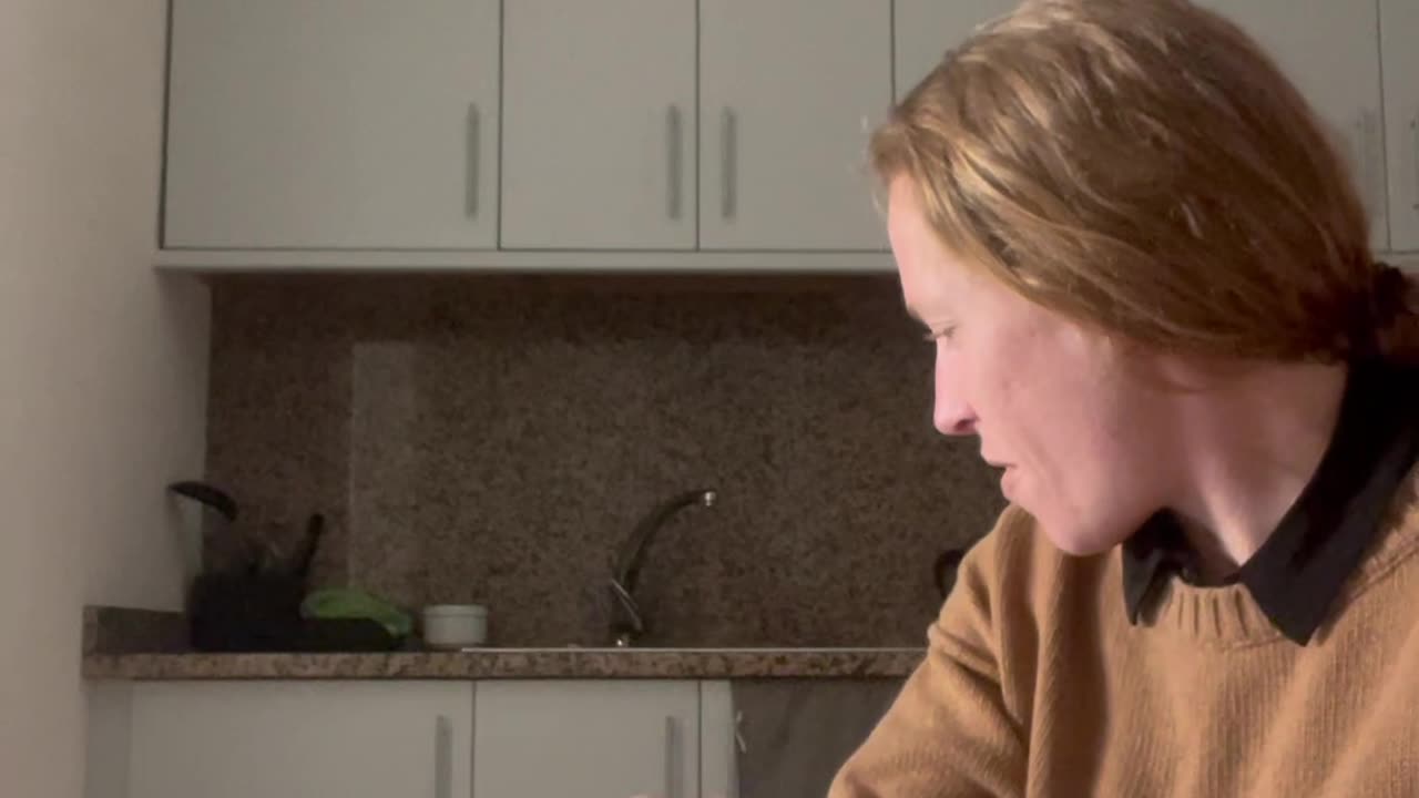 Cat Jumps Into Kitchen Table