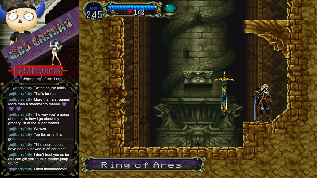 Castlevania Symphony of the Night - Demon switch