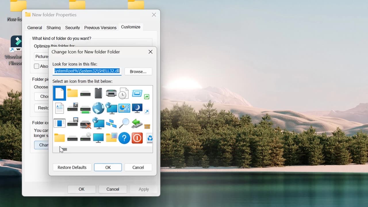 Desktop Icon Game Changer! Expert Reveals Top Custom Icon Techniques #shorts