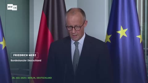 Merz zum Zoll-Deal: "Erheblicher Schaden für deutsche Wirtschaft – bin nicht zufrieden"