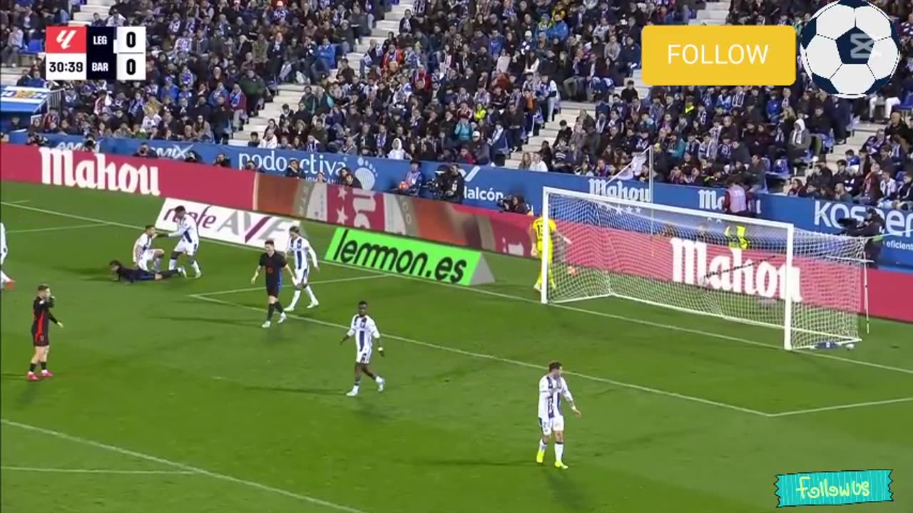 HIGHLIGHTS LEGANÉS 0 vs 1 FC BARCELONA